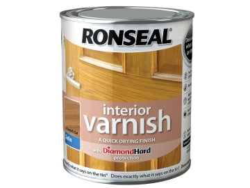 Interior Varnish Quick Dry Satin French Oak 250ml                               