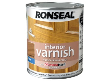 Interior Varnish Quick Dry Satin French Oak 750ml                               