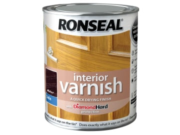 Interior Varnish Quick Dry Satin Walnut 250ml                                   