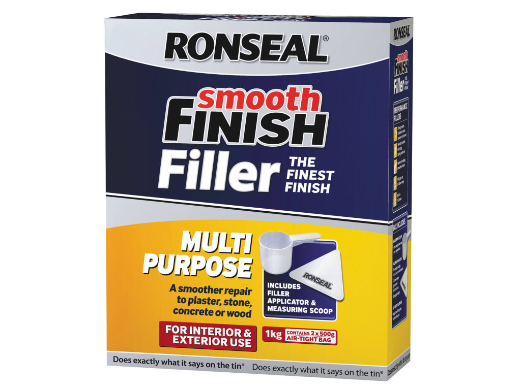 Smooth Finish Multipurpose Wall Powder Filler 1kg                               