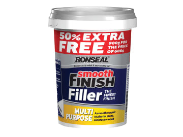 Smooth Finish Multipurpose Wall Filler Ready Mixed 600g +50%                    