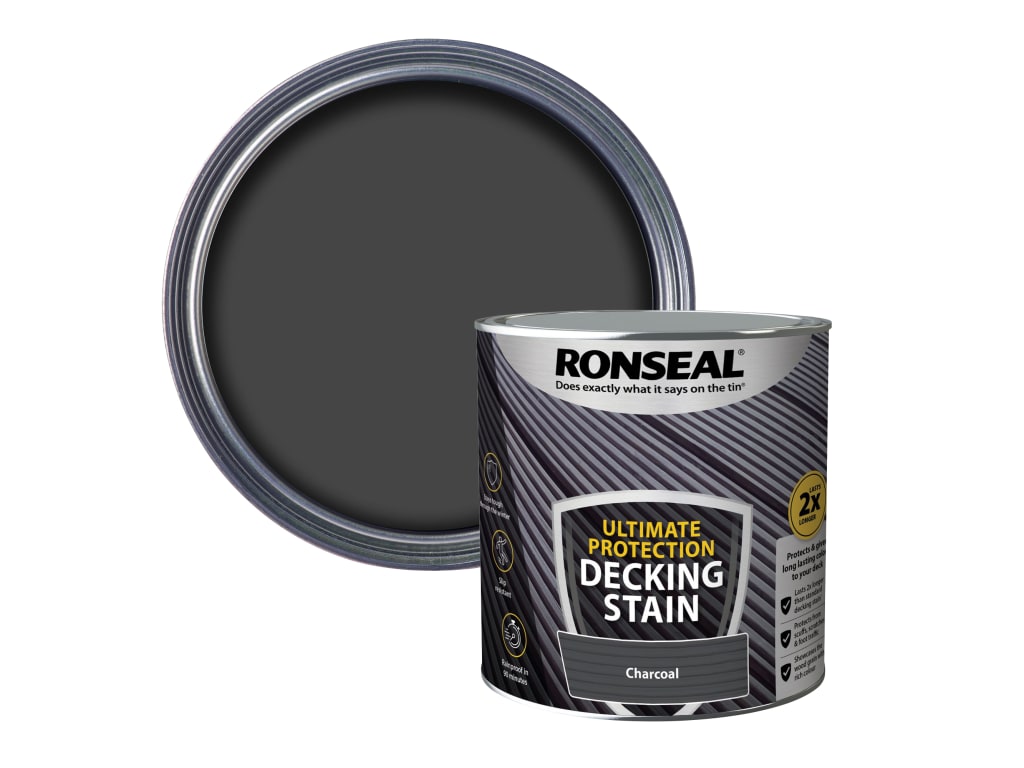 Ultimate Protection Decking Stain Charcoal 2.5 litre                            