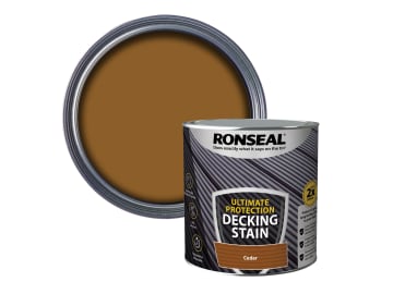Ultimate Protection Decking Stain Cedar 2.5 litre                               
