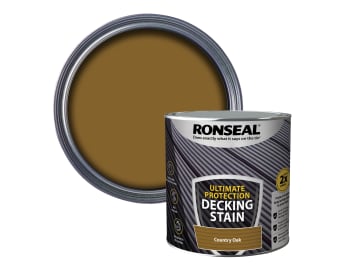 Ultimate Protection Decking Stain Country Oak 2.5 litre                         