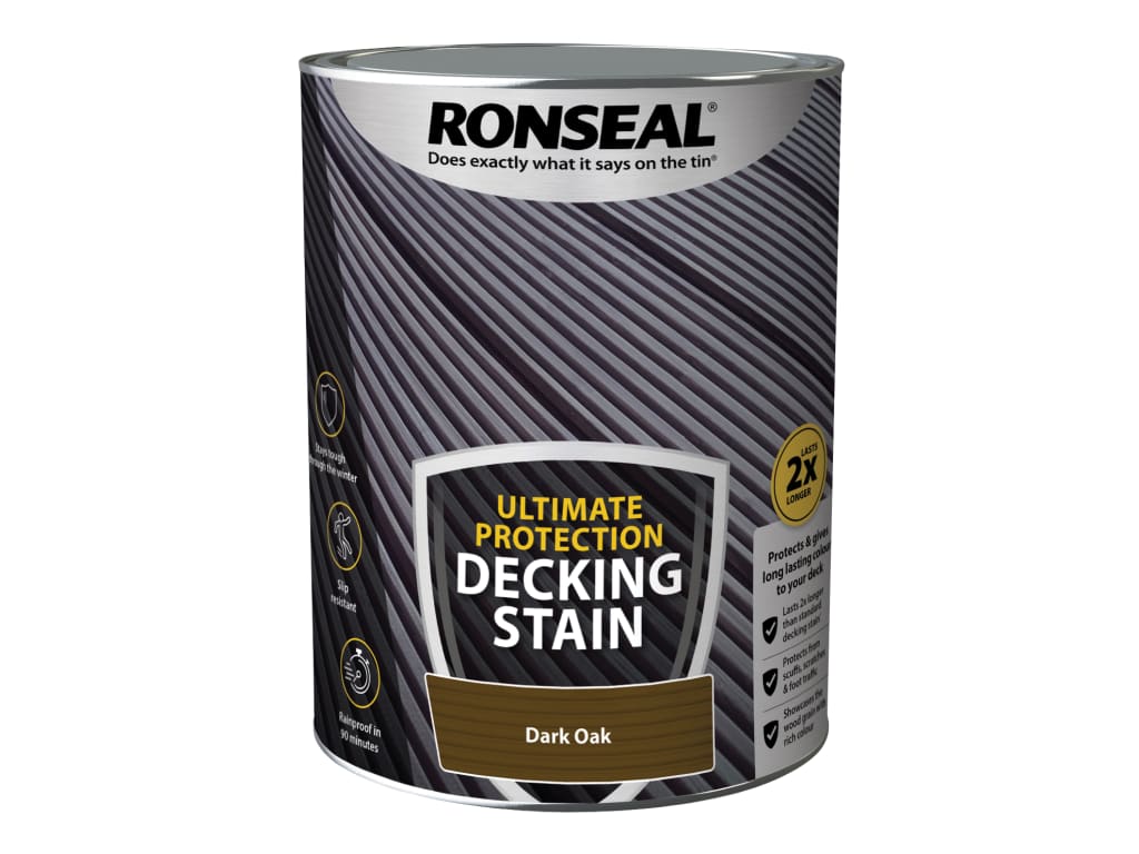 Ultimate Protection Decking Stain Dark Oak 5 litre                              