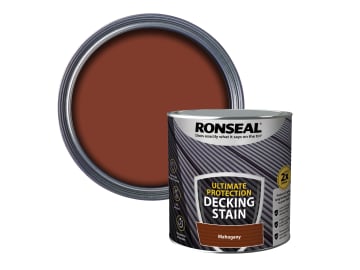 Ultimate Protection Decking Stain Rich Mahogany 2.5 litre                       