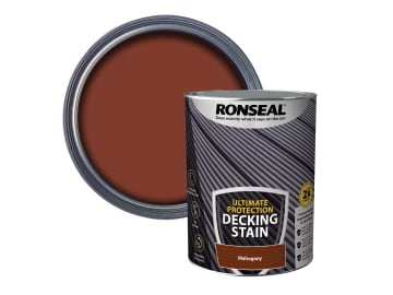 Ultimate Protection Decking Stain Rich Mahogany 5 litre                         