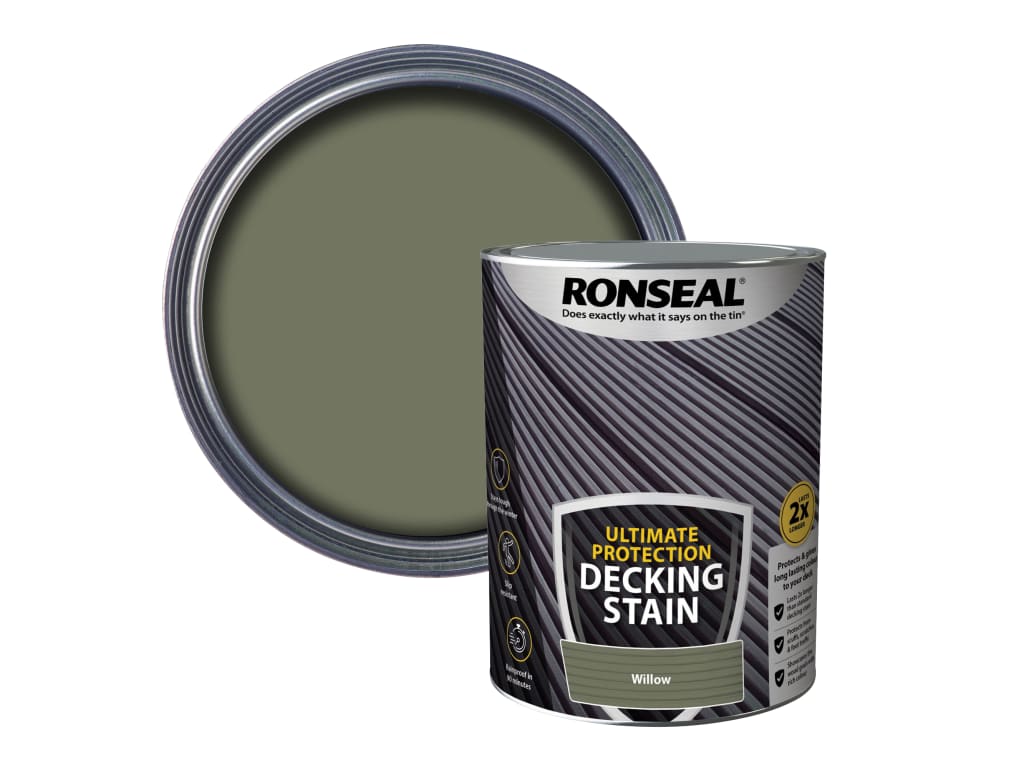 Ultimate Protection Decking Stain Willow 5 litre                                