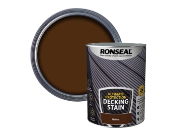 Ultimate Protection Decking Stain Walnut 5 litre                                