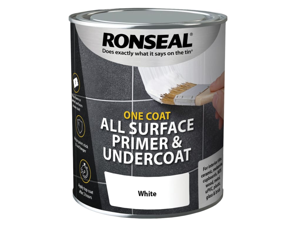 One Coat All Surface Primer & Undercoat Interior White 750ml                    