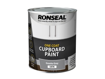 One Coat Cupboard Paint Granite Grey Satin 750ml                                
