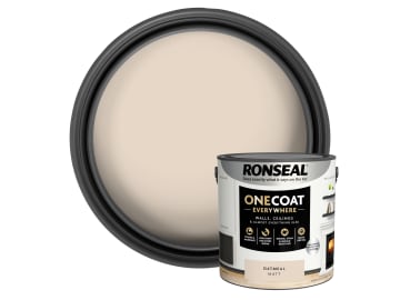 One Coat Everywhere Interior Paint Oatmeal Matt 2.5 litre                       
