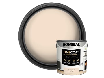 One Coat Everywhere Interior Soft Sand Matt 2.5 litre                           