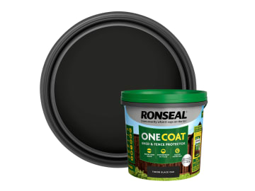 One Coat Shed & Fence Protection Tudor Black Oak 5 litre                        