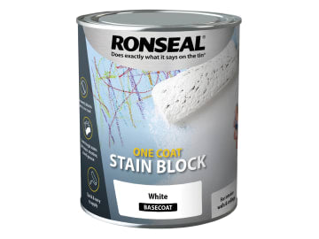 One Coat Stain Block White 750ml                                                