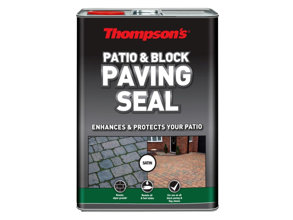 Thompson's Patio & Block Paving Seal Satin 5 litre                              