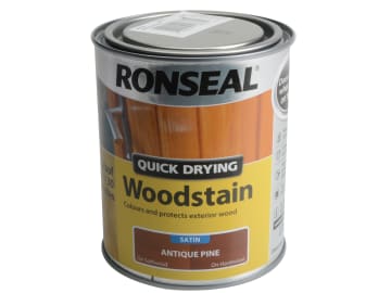 Quick Drying Woodstain Satin Antique Pine 750ml                                 