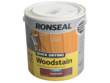 Quick Drying Woodstain Satin Mahogany 2.5 litre                                 
