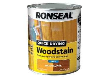 Quick Drying Woodstain Satin Natural Pine 750ml                                 