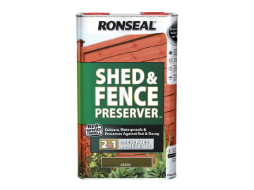 Shed & Fence Preserver Green 5 litre                                            
