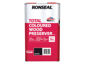 Trade Total Wood Preserver Black 5 litre                                        