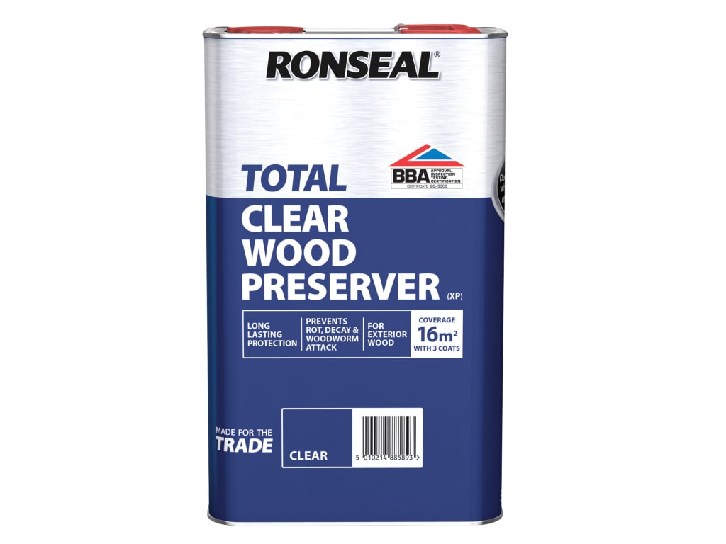 Trade Total Wood Preserver Clear 5 litre                                        