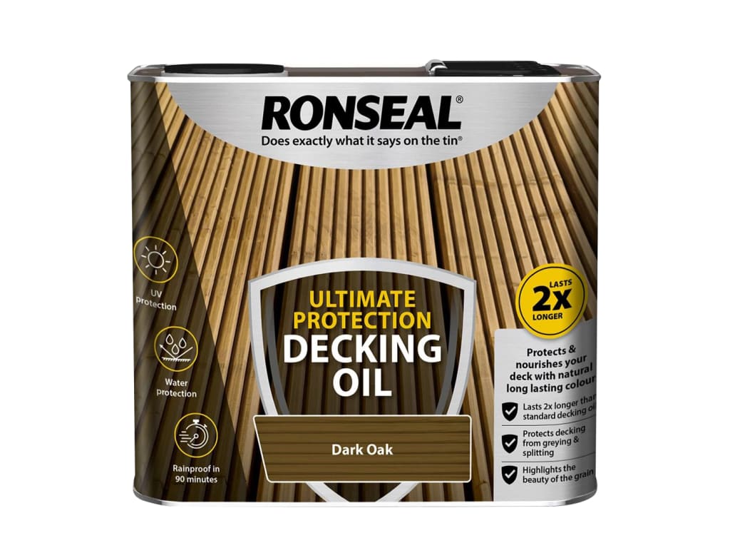 Ultimate Protection Decking Oil Dark Oak 2.5 litre                              