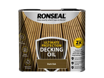 Ultimate Protection Decking Oil Dark Oak 2.5 litre                              