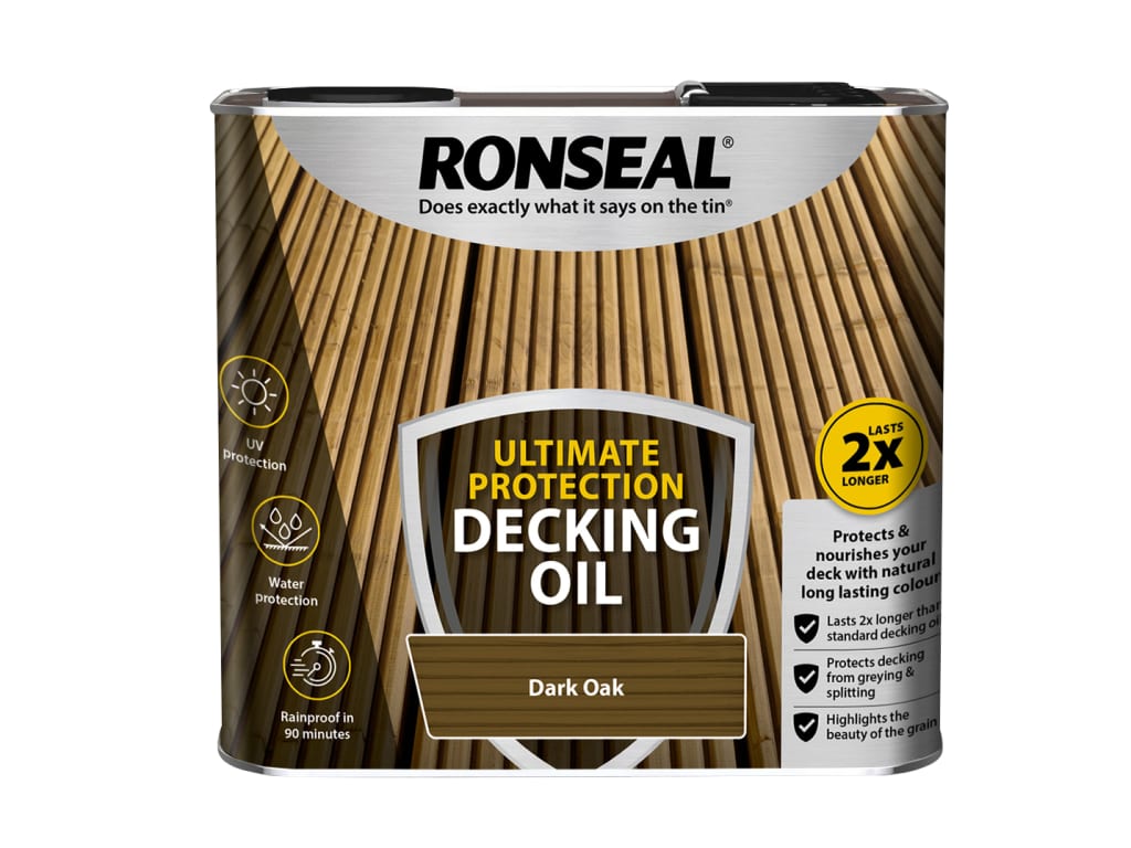 Ultimate Protection Decking Oil Dark Oak 5 litre                                