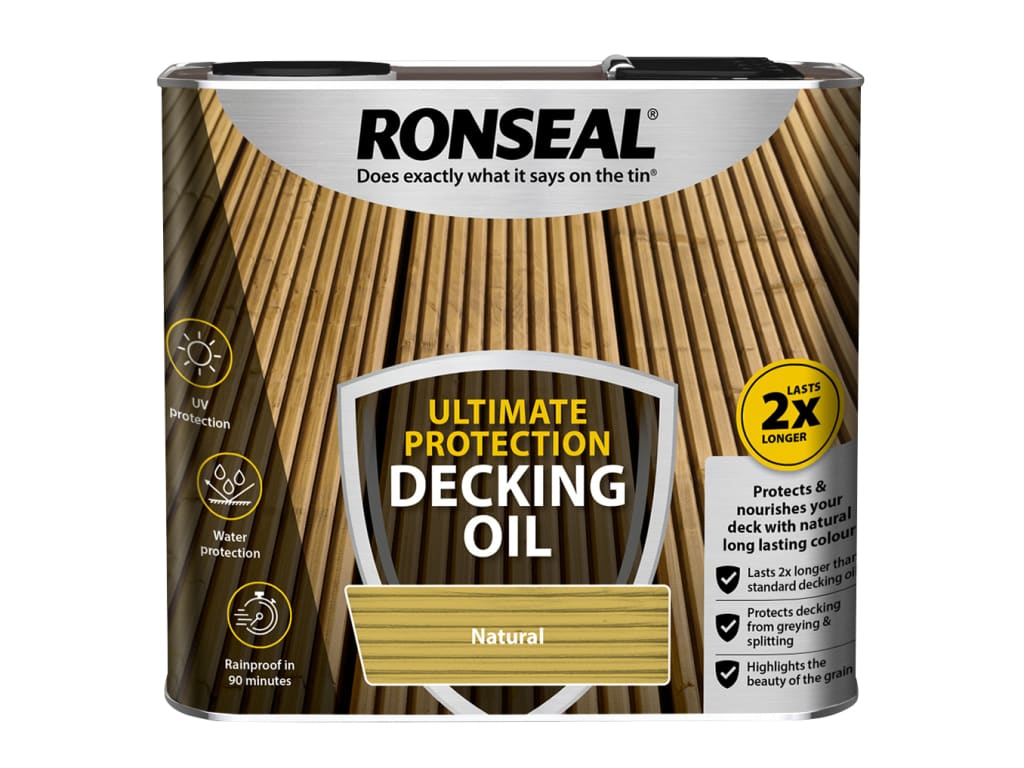 Ultimate Protection Decking Oil Natural 2.5 litre                               