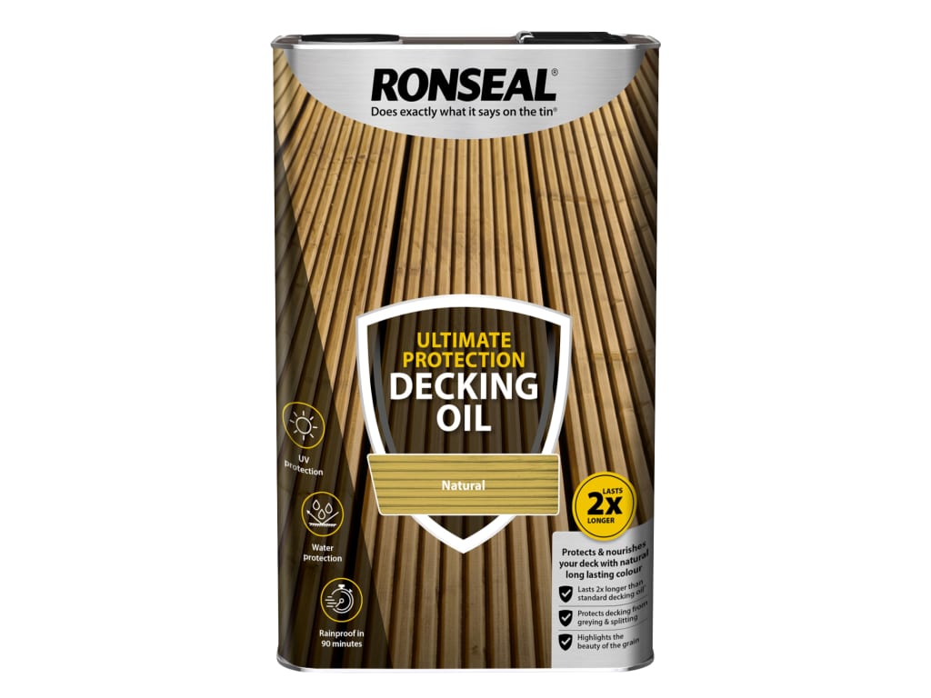 Ultimate Protection Decking Oil Natural 5 litre                                 