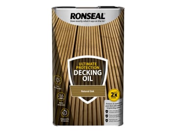 Ultimate Protection Decking Oil Natural Oak 5 litre                             
