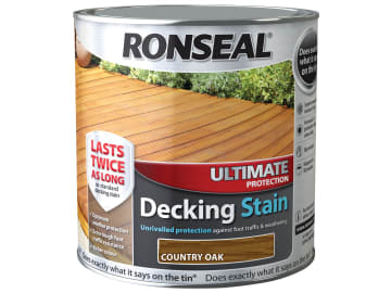 Ultimate Protection Decking Stain Country Oak 2.5 litre                         