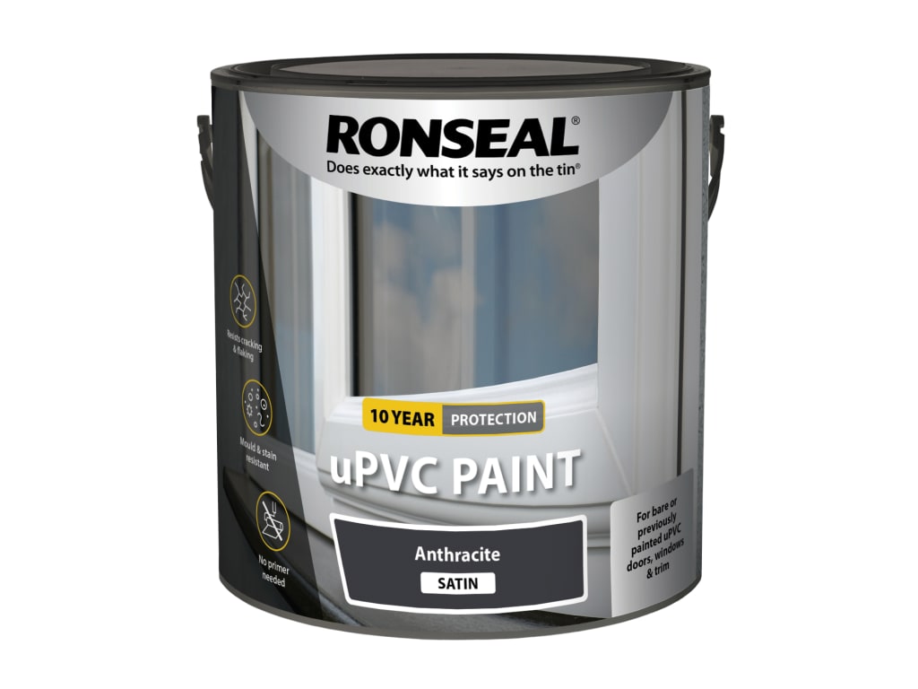 uPVC Paint Anthracite Satin 2.5 litre                                           