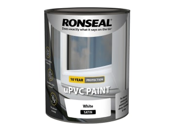 uPVC Paint White Satin 750ml                                                    