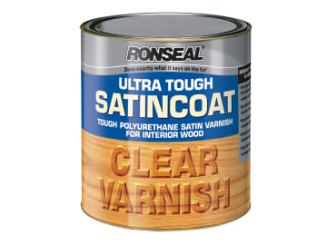 Ultra Tough Internal Clear Satincoat Varnish 250ml                              