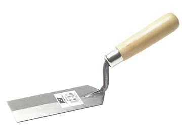 Margin Trowel Wooden Handle 5 x 2in                                             
