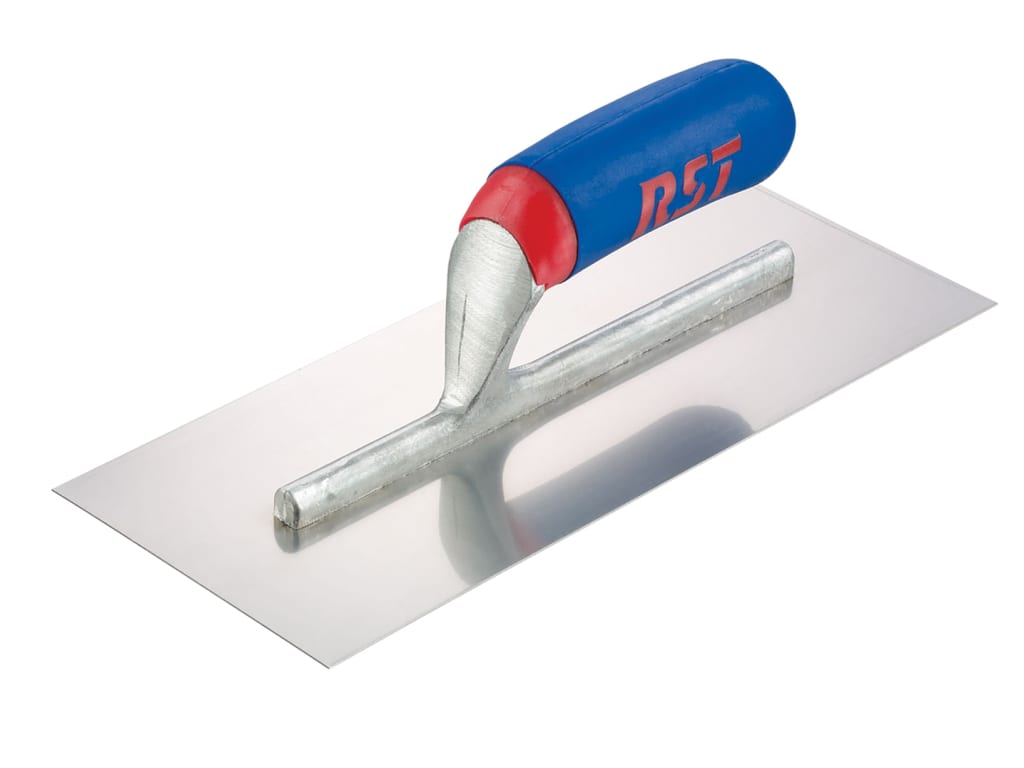 Plasterer's Finishing Trowel Banana Soft Touch Handle 11 x 4.1/2in              