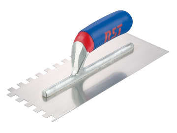 Notched Trowel Square 6mm² Soft Touch Handle 11 x 4.1/2in                       