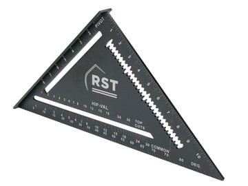 Aluminium Black Rafter Square 12in                                              