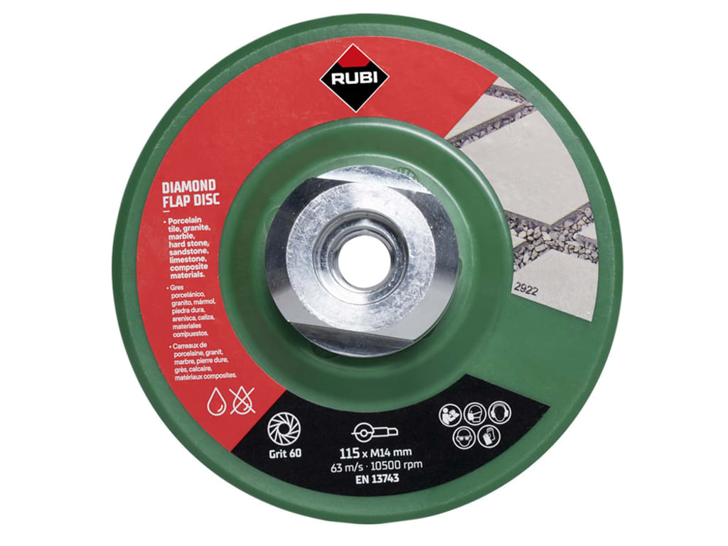 Diamond Flap Disc 115mm x 50/60 Grit                                            
