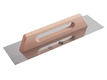 Steel Trowel Wooden Handle 19in                                                 