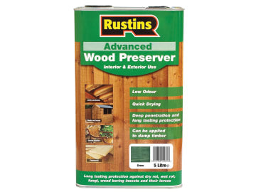 Advanced Wood Preserver Green 5 litre                                           