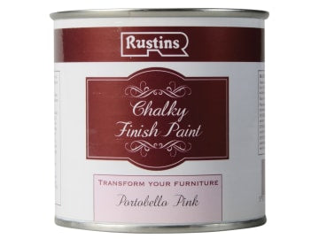 Chalky Finish Paint Portobello Pink 250ml                                       