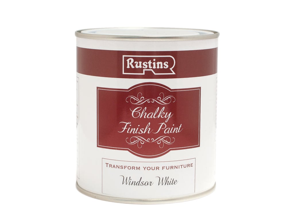 Chalky Finish Paint Windsor White 500ml                                         