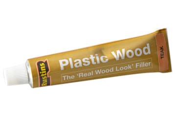 Plastic Wood Tube Teak 20g                                                      