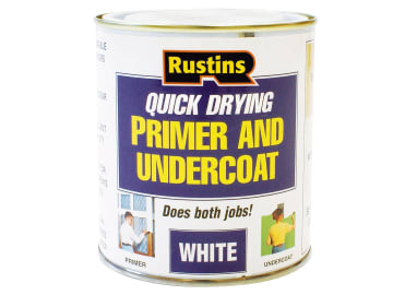 Quick Dry Primer & Undercoat White 250ml                                        