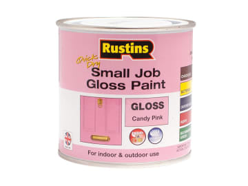 Quick Dry Small Job Gloss Paint Candy Pink 250ml                                