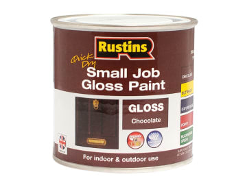Quick Dry Small Job Gloss Paint Chocolate 250ml                                 