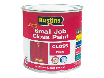 Quick Dry Small Job Gloss Paint Poppy 250ml                                     